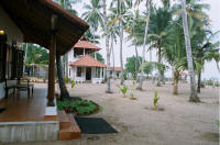 Alleppey resort Cottage verandha