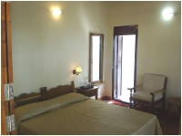 Alleppey resort bedroom view